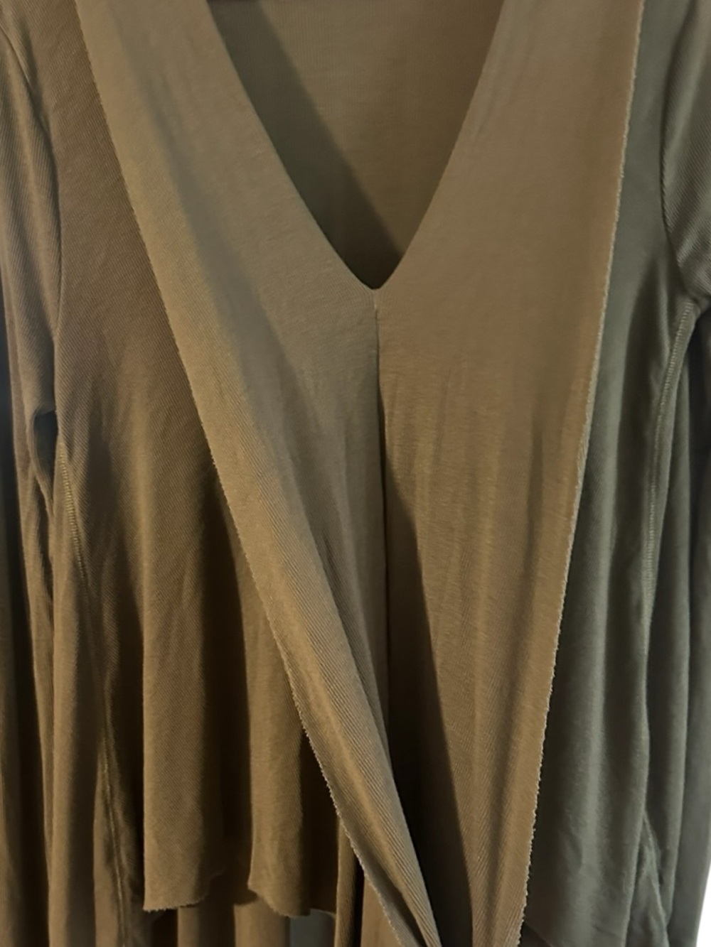 Free People Uptown Ribbed Drapey Turtleneck Tunic s - Picture 5 of 9